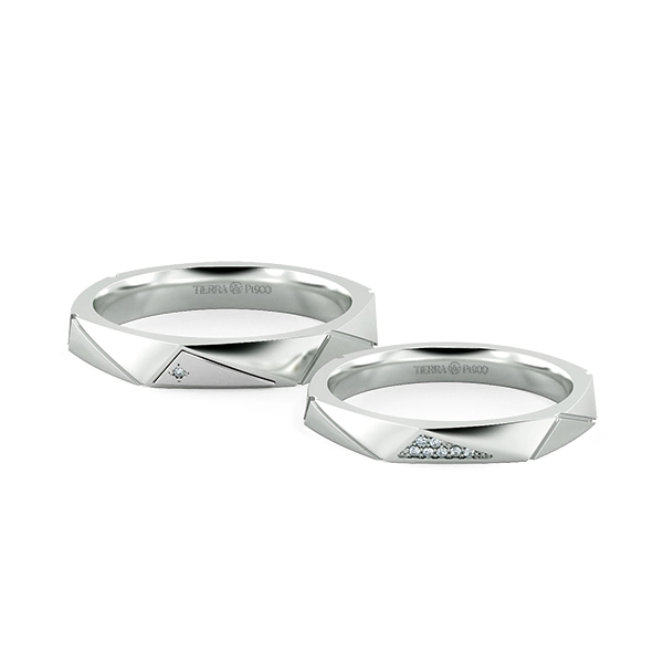 Cặp nhẫn cưới Hiện Đại Star Light NCC2066